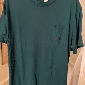 The North Face Men's Teal T-Shirt